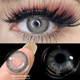 Natural Color Lens Eyes 2pcs Color Contact Lenses for Eye Beauty Contact Lenses Eye Yearly Cosmetic Color Circle Lenses