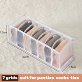 Organizer For Underwear Socks Bra Pants Scarf Tie Storage Box Jeans Clothing Organization Dividers For Drawers Clothes Organizer