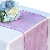 Wedding Party Table Runner Banquet Organza Decoration Table Runner Soft Sheer Fabric Hotel Press Conference Tablecloth Decor