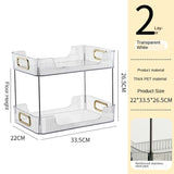 Tray Organizer Decorative Tray Bathroom Accessories Cosmetic Storage Box Kitchen Organizer Condiment Cup Storage Rack Desktop
