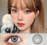 1 Pair Colorcon Korean Lenses Colored Contact Lenses for Eyes Big Eye Lenses Pink Lenses Blue Eye Lenses