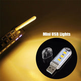 Mini Book Light Foldable LED Table Desk Book Reading Lamp for Home Room Computer Notebook Laptop Night Lights Eye Protections