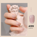 7.3ml Jelly Gel Nail Polish Transparent Nude Manicure Top Coat SemiPermanent Polish Soak Off UV LED Gel Art Nail Varnish