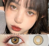 1 Pair Colorcon Korean Lenses Colored Contact Lenses for Eyes Big Eye Lenses Pink Lenses Blue Eye Lenses