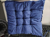 Soft Padded Cushion Solid Chair Cushion Square Mat Cotton Upholstery Pad Office Home Or Car Garden Sun Lounge Seat Cushion