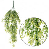 85CM Artificial Hanging Flower Plant Fake Vine Willow Rattan Flower Artificial Hanging Plant for Home Garden Wall Decoration