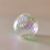 Iridescent Ball Vases Decoration Home Living Room Flower Pot for Interior Glass Vase Tabletop Plants Home Decor Home Vase