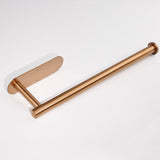 Rose Gold Paper Holder Adhesive 304 Stainless Steel Punching-free Toilet Paper Roll Shelf for Kitchen Bathroom Tissue Hanging