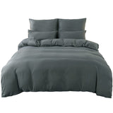 Bedding Duvet Cover Set Soft Luxury Wrinkle Free Fade Resistant Duvet Cover With Pillow Case Microfiber Bedroom Bed Set