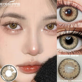 1 Pair Colored Contact Lenses Natural Look Brown Eye Lenses Gray Contact Blue Lenses Fast Delivery Green Eye