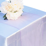 Wedding Party Table Runner Banquet Organza Decoration Table Runner Soft Sheer Fabric Hotel Press Conference Tablecloth Decor