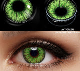 1 Pair Colored Contact Lenses for Eyes Natural Brown Lenses Beauty Fashion Red Lense Blue Lenses Green Eye Contacts