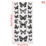 Waterproof Temporary Tattoo Sticker Small Butterfly Body Art Fake Tattoo Flash Tattoo Clavicle Female
