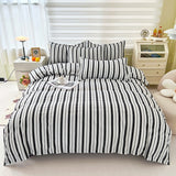 Classic Double Queen King Size Duvet Cover Flat Sheet Pillowcase Kids Bed Linens Bedspreads