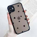 Clear Matte Phone Cases For iPhone 11 13 12 14 Pro Max 12 Mini 7 8 Plus X XS Max XR SE  iPhone11 Silicone Bumper Cover