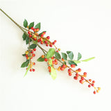 1PC Artificial Berry Fruit DIY Flowers Cheap Blue Berry Christmas Home Wedding Decoration Fake Artificial Flower Arrangement