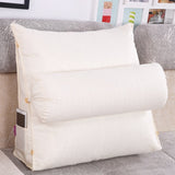 Hot Sale Comfort Soft Bed Rest Reading Pillow Big Wedge Adult Backrest Lounge Sofa Cushion Back Support For Sitting Bed Pillow