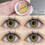 Eye Contact Lenses 2pcs/pair BUBBLE Color Contact Lens Eye Color Cosmetic Color Contact Lens Beauty Eye Makeup