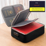 Document Storage Bag Organizer Desk Stationery Women Travel Files Card Folder Holder Tool Case Handbag Home Office Accessories