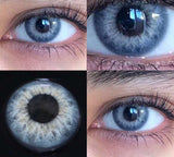 Natural Color Lens Eyes 2pcs Color Contact Lenses For Eye Blue Beauty Contact Lenses Eye Yearly Cosmetic Color Lens