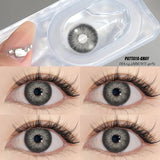 1 Pair Myopia PATTAYA Colored Contact Lenses for Eyes Brown Lens Blue Eye Lenses With Diopters Prescription Fashion Lenses