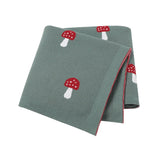 Baby Blankets Newborn Swaddle Wrap 100*80 CM Cotton Knitted Infant Kids Stroller Bedding Quilt Super Soft Children's Accessories