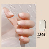 7.3ml Jelly Gel Nail Polish Transparent Nude Manicure Top Coat SemiPermanent Polish Soak Off UV LED Gel Art Nail Varnish