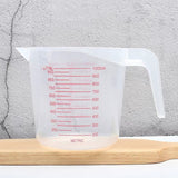 Plastic Transparent Measuring Cup 250/500/1000ml Jug Pour Spout Surface Kitchen Supplies Accessories For Caking Baking Tools