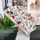 Blue Garden Phone Case For iPhone 13 12 11 Pro Max Mini X XR XS MAX SE8 7 Plus 6 6S Plus Cover
