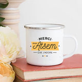 Print Mugs Creative Coffee Cups Drinks Water Milk Cup Enamel Mug School Home Handle Drinkware Gifts