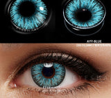 1 Pair Colored Contact Lenses for Eyes Natural Brown Lenses Beauty Fashion Red Lense Blue Lenses Green Eye Contacts