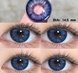 1 Pair Colorcon Korean Lenses Colored Contact Lenses for Eyes Big Eye Lenses Pink Lenses Blue Eye Lenses