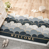 Stair Hallway Non-Slip Entrance Doormats Pvc Welcome Pastoral Carpets Beautiful Scenery Rugs For Door Home  Bathroom Mat Customi