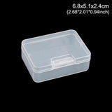 Large-Capacity Transparent Plastic Cosmetics Storage Box Holder Case Display Organizer Container  Small Accessory