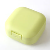 Simple Generous Soap Case Soap Dispenser Plate Case Solid Color Plastic Soaps Holder Home Shower Travel Rack Bathroom Supplies