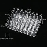 Lipstick Vanity Organizer Case For Cosmetics Perfume Storage Acrylic Makeup Transparent Makeup Organizer Cosmetics Holder Box