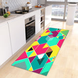 Nordic Kitchen Mat Home Entrance Doormat Living Room Bedroom Balcony Floor Decor Carpet Bathroom Hallway Door Anti-Slip Foot Rug