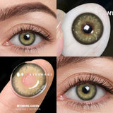 1Pair Natural Color Contact Lenses For Eyes Blue Eye Contacts Lens Yearly Beauty Colored Eyes Lenses Cosmetic Gray Lens