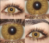 Color Lens Eyes 2pcs Natural Color Contact Lenses For Eyes Yearly Beauty Brown Contacts Lenses Eye Cosmetic Color Lens