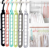 Clothes Hanger Racks,College Dorm Room Essentials,Magic Space Saving Hangers Closet Storage Organization for Wardrobe Closet