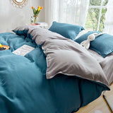 Bedding Set  2 Bedrooms Sheet Duvet Cover Linens Bedspread Euro Nordic 150 Beds for Girls King Size Luxury Pillowcase Cute Bed