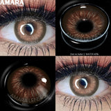 Natural Color Lens Eyes 2pcs Yearly Color Contact Lenses For Eyes Beauty Cosmetic Color Lens Eyes