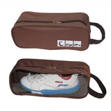 Portable Waterproof Travel Shoes Bag Breathable Organizer Gym Training Yoga Basketball Football Shoes Transparent Storage Bag