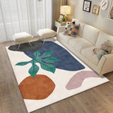 Modern Morandi Carpets for Living Room Decoration Nordic Big Size Area Rugs Bedroom Decor Bedside Anti-skid Floor Mats Washable