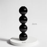 Nordic Creative Glass Bubble Vase Flower Arrangement Spherical Art Flower Ornaments Vases Decoration Home Birthday Gift