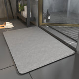 Bathroom Mats Diatomaceous Soft Mats Bathroom Quick Dry Water-absorbing Mats Toilet Non-slip Foot Mats Carpet Door Mats Bath Rug