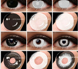Color Contact Lenses Yearly Eye Contacts Lentillas 2pcs Colored Contacts Pupils Cosplay Colored Lenses for Eyes Cosplay Lenses