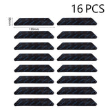 16/8pcs Carpet Non-slip Sticker Reusable Washable Anti Curling Carpet Patch Fixed Stickers Floor Rug Mat Tape Gripper Corner Pad