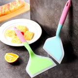 Silicone Spatula Cooking Utensils Beef Meat Egg Kitchen Scraper Wide Pizza Cooking Tools Shovel Non-stick Spatula Kitchenware