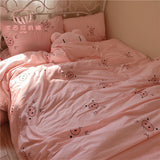 Luxury Nordic Covers for Bed...bed Sky Girl Room Duvet Cover 150*200 Bedclothes Bedding Set Duvet Cover Comforter Sets Bed Sheet